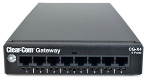 Межсистемные интерфейсы Clear-Com CG-X1 и CG-X4