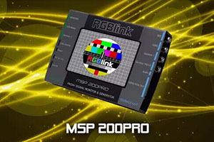 Доступный MSP 2000PRO RGBlink для анализа и тестов сигнала