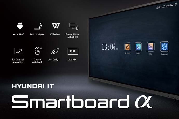 Новые интерактивные 4K дисплеи от Hyundai IT