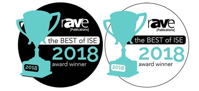 Абсолютный рекорд: Barco – пятикратный призер "Best of ISE 2018"
