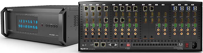 ISE 2018: новейшие модульные коммутаторы WyreStorm H2XC