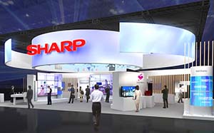 Sharp демонстрировал оригинальность на выставке CEATEC 2016