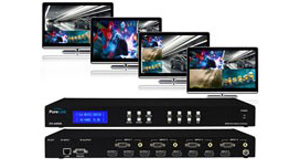 Новый матричный HDMI коммутатор HX-4400S от PureLink 