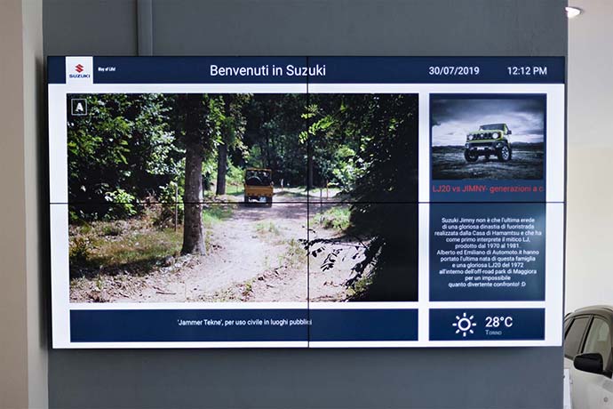 Suzuki Italia выбрала в партнеры BenQ для запуска Suzuki TV