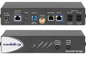 Новинка Vaddio OneLINK Bridge для полноценной USB-трансляции
