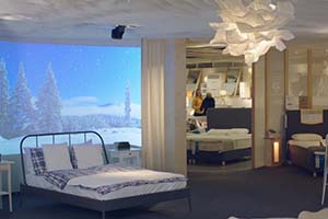 Проекторы Epson LightScene удивляют клиентов IKEA