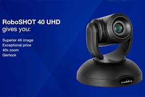 Поворотная 4K камера Vaddio с 40-кратным зумом: мощный инструмент
