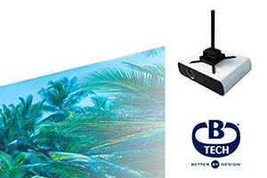 B-Tech начинает продажи кронштейна для проекторов весом до 70 кг