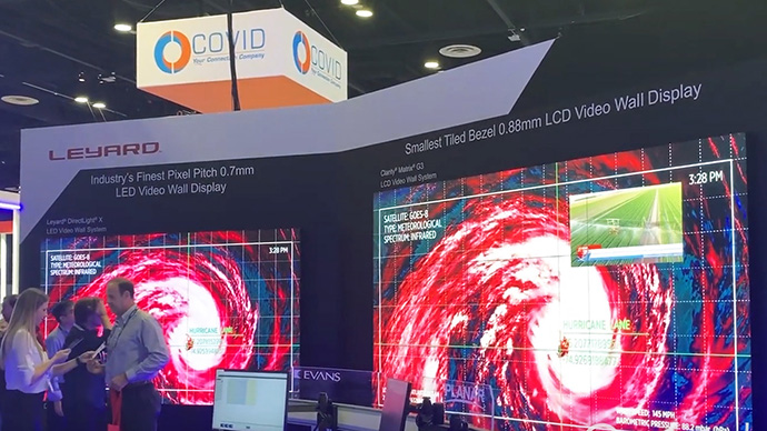 InfoComm 2019: новейшие дисплейные решения Leyard и Planar