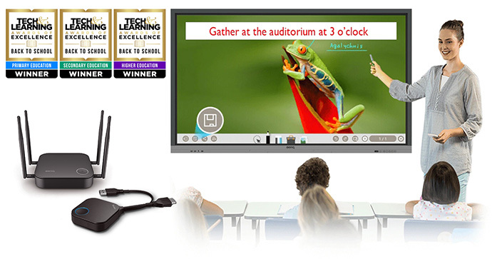 BenQ стала четырехкратным победителем премии Tech & Learning