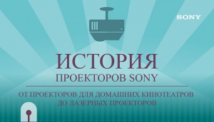 Эволюция проекторов Sony: наглядная инфографика