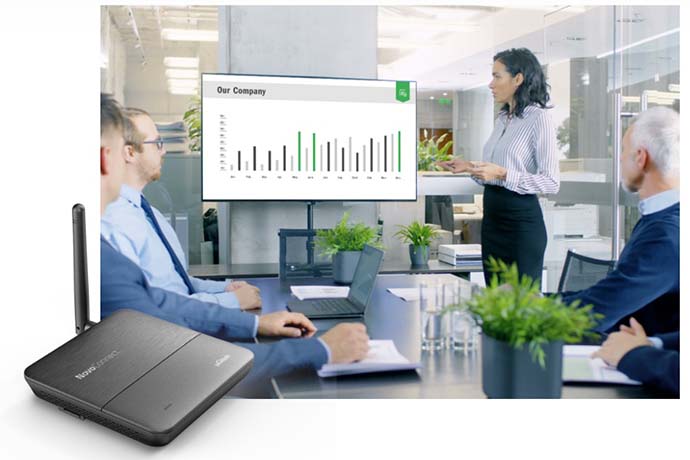 ISE 2020: премьера Novо NC-X300 Vivitek для малых переговорных