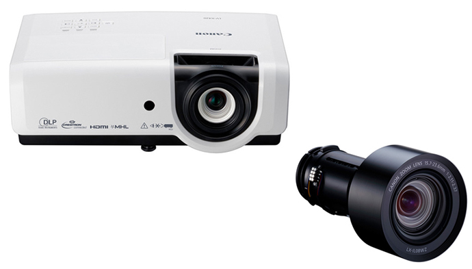 Новый флагман Canon: LCOS REALiS WUX6500 со сменным объективом