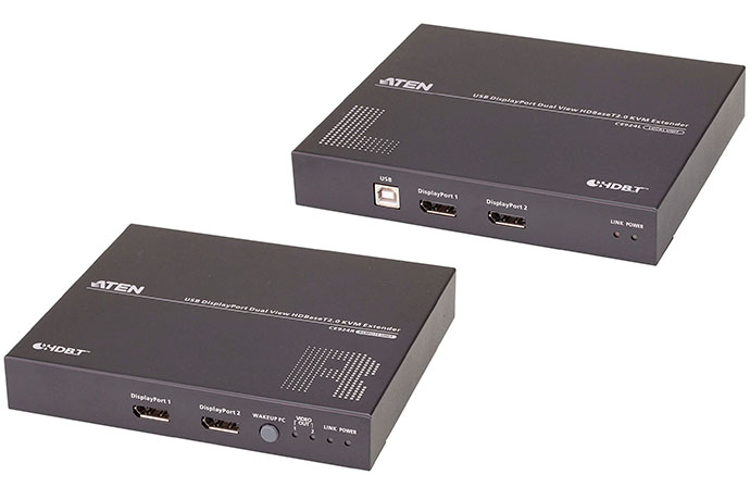 ATEN выпустила KVM-удлинитель с поддержкой 4K и HDBaseT 2.0