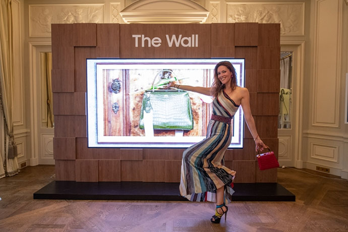 Samsung показала новейшие модульные экраны The Wall Luxury