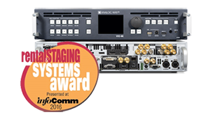 Видеопроцессор VIO 4K от Analog Way получил награду InfoComm