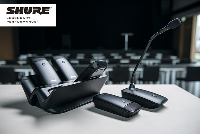 Новые микрофонные передатчики граничного Shure ULX-D