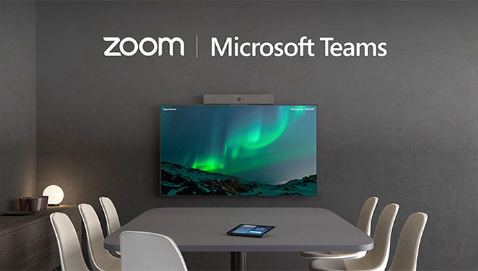 Zoom Rooms и Microsoft Team к 2020 году получат совместимость