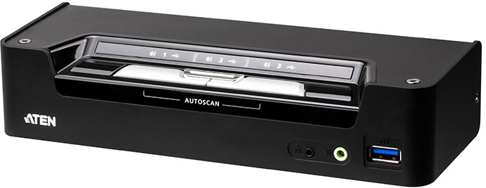 Новинка ATEN: гибридный KVMP-переключатель с USB-C