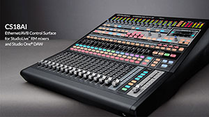 Новинки PreSonus: контроллер CS18AI и интерфейс Studio 192