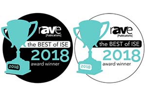 Абсолютный рекорд: Barco – пятикратный призер "Best of ISE 2018"