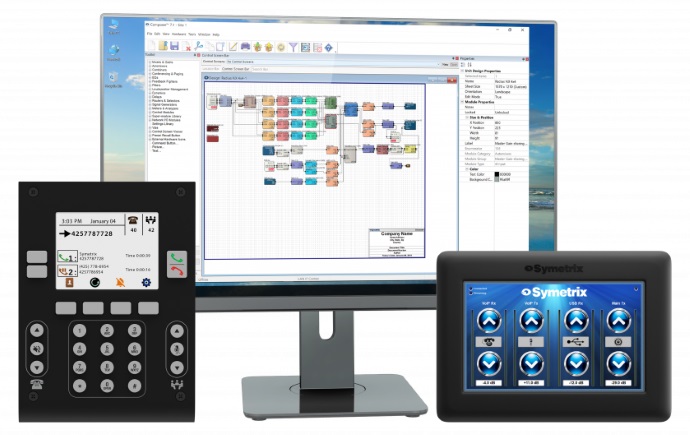 InfoComm 2019: DSP-платформы, контроллеры и ПО Symetrix