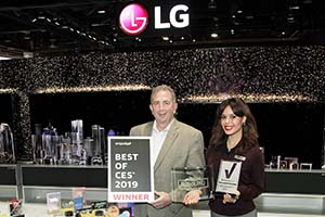 LG стала 140-кратным призером выставки CES 2019