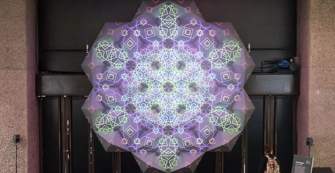 Отработали каждый Lumen: премия инсталляция Numina и Christie 