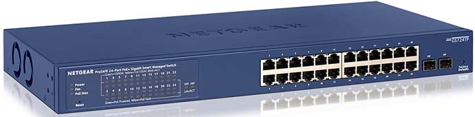 Netgear представила 24-портовый коммутатор Smart Managed Pro