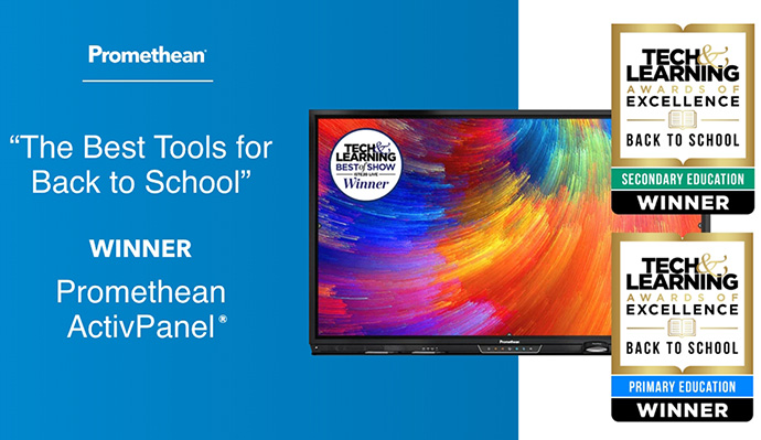 Promethean стал победителем 2021 Best Tools for Back to School