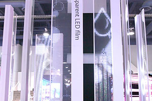 InfoComm 2017: WOW-эффект прозрачного LED-Film дисплея LG