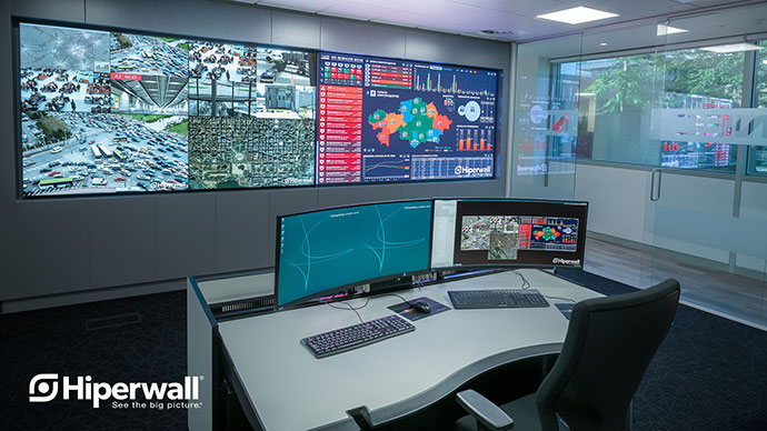 Sharp NEC и Hiperwall показали решение для управления бизнесом