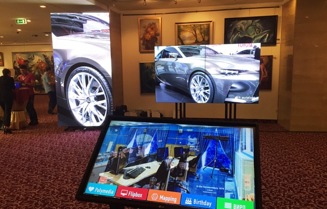 POLYLED и SpinetiX для всего спектра Digital Signage решений 