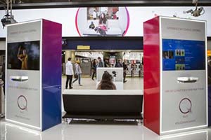 Digital Signage и AR: отличная рекламная кампания в метро