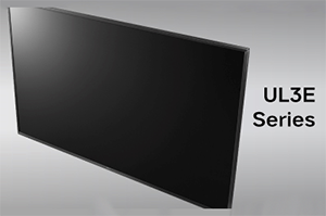 Дисплеи LG серии UL3E, способные отправлять рекламные сообщения