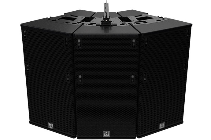 Martin Audio TORUS — линейный массив с фиксированным углом подвеса