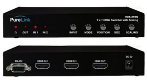 Новый HDMI 2x1 свитчер PureLink из линейки HDTools