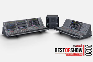 Yamaha RIVAGE – лауреат IBC 2020 Best of Show Award Virtual Edition