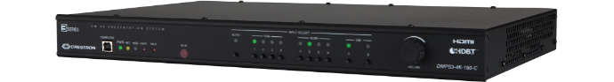 Crestron DMPS3-4K-50/100-C/150-C: мощные и компактные