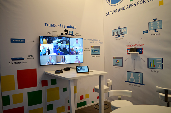 Новейшие решения TrueConf, представленные в Амстердаме