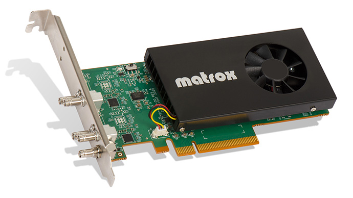 Matrox создала самую универсальную низкопрофильную карту SDI I/O
