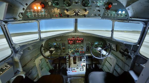 Barco "окрыляет": уникальный летный тренажер Dakota DC-3