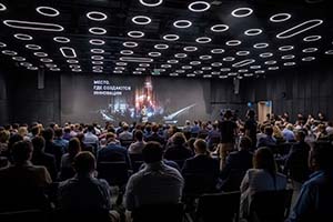 231 кв.м LED-экранов в Центре цифрового лидерства SAP