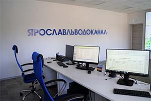 Видеостена в АО Ярославльводоканал от EliteBoard