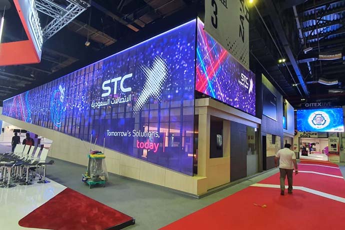 1000 м2 Absen светодиодных решений Absen на GITEX 2019 