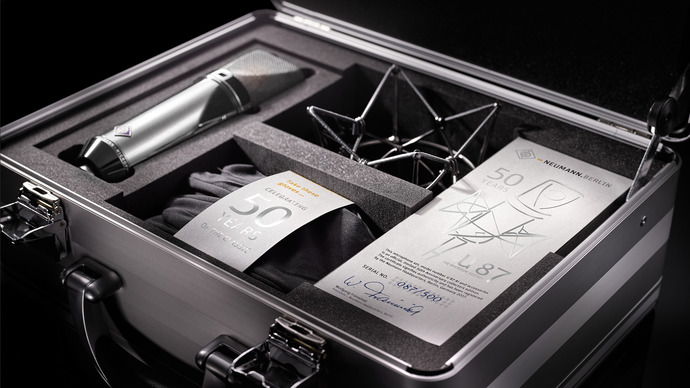 Neumann выпустил лимитированную серию Rhodium Edition своего U87
