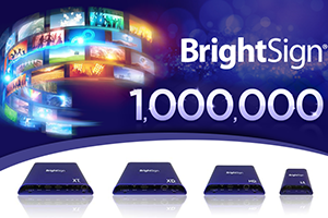 1000000 штук продано! BrightSign отгрузил юбилейный медиаплеер