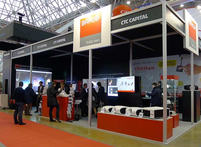 Barco представил свои топовые новинки на выставке ISR 2016