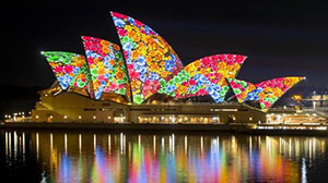 Уникальные технологии на фестивале света и музыки Vivid Sydney