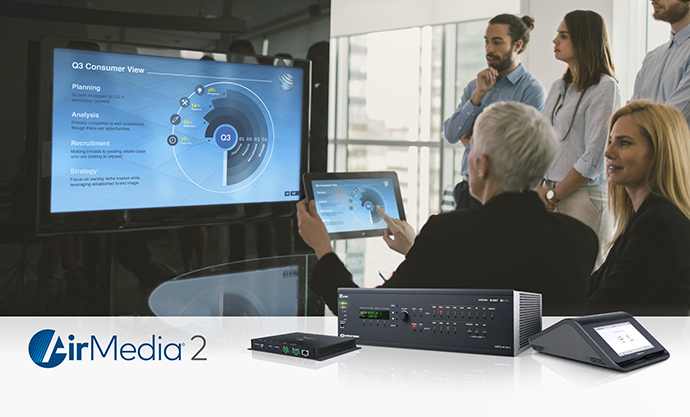 InfoComm 2018: 2-е поколение неуязвимых систем Crestron AirMedia®